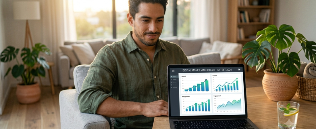 Im Internet Geld verdienen: Digital Money Maker Club im Test 2026