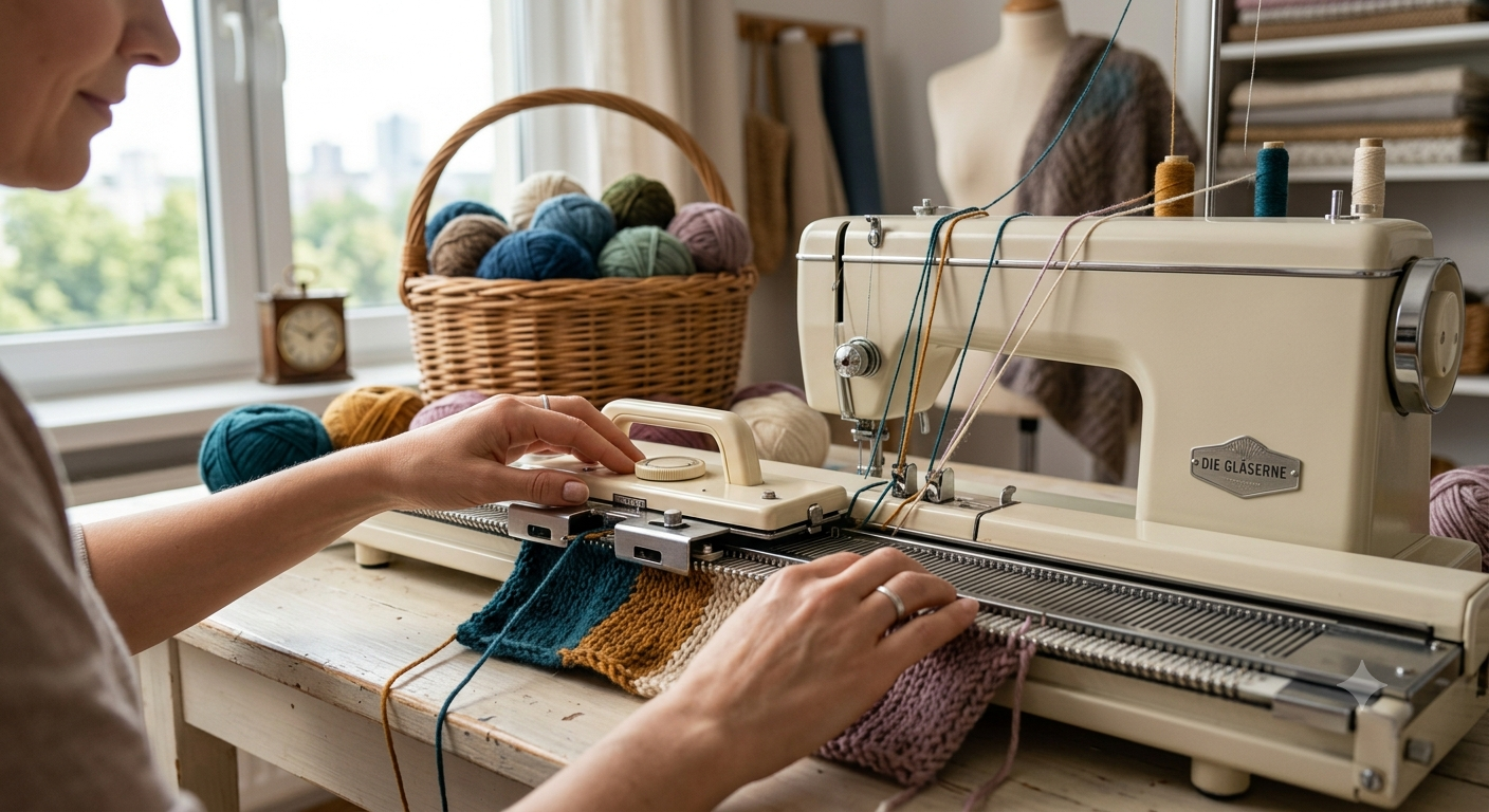 Strickmaschine für Anfänger: Die gläserne Strickmaschine im Test 2026